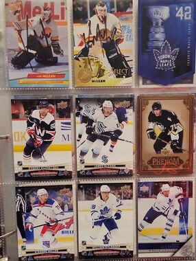 Hockey Trading Card Collection - Assorted Players